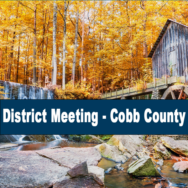 District Meeting – Cobb County