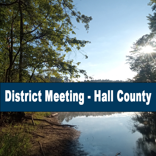 District Meeting – Hall County