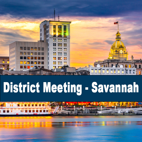 District Meeting – Savannah